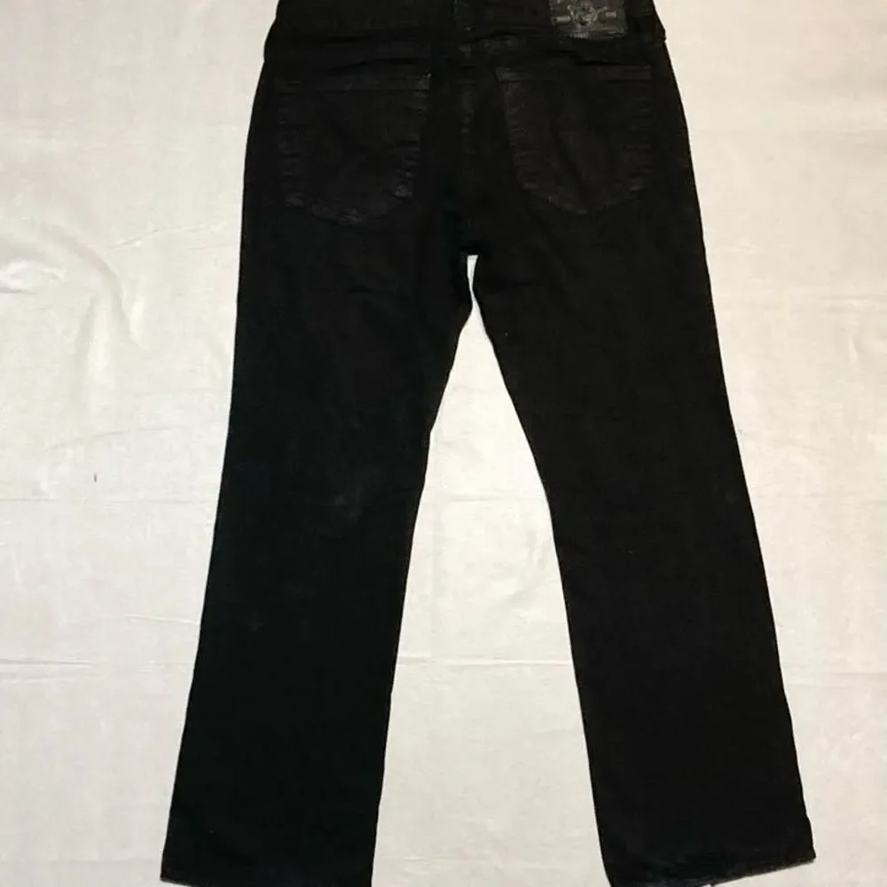 True Religion Bobby Jeans Men's 36x Made in USA Y2k Black